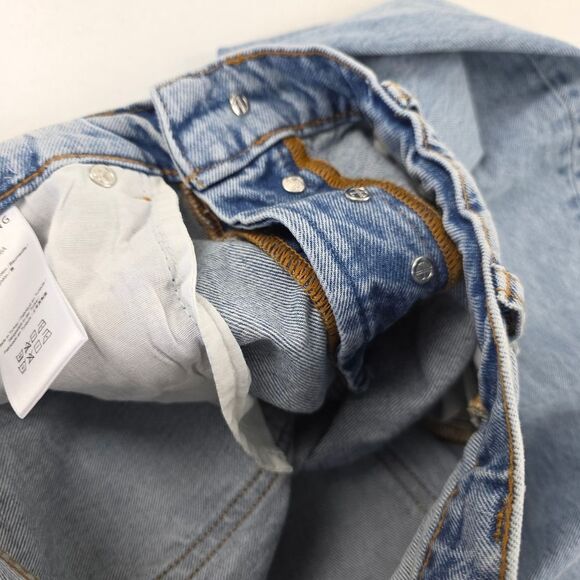 Anine Bing Distresser Button Fly Gavin Jeans Womens‎ Sz 26 Raw Hem - Picture 8 of 16